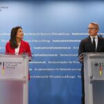 Katherina Reiche und Karsten Wildberger präsentieren KI-Empfehlungen für Deutschlands wirtschaftliche Zukunft.