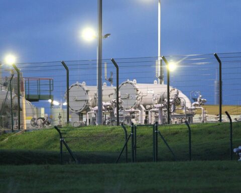 Gasspeicher in Deutschland, symbolisch für die gesicherte Energieversorgung für den kommenden Winter.