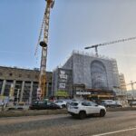 Sonniger Tag in Baden-Württemberg: Baustelle, Wolken, angenehme Temperaturen zwischen 21 und 24 Grad.