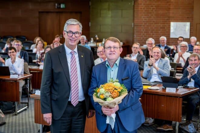 Wolfgang Bechtle als Dezernent in Ludwigsburg verabschiedet