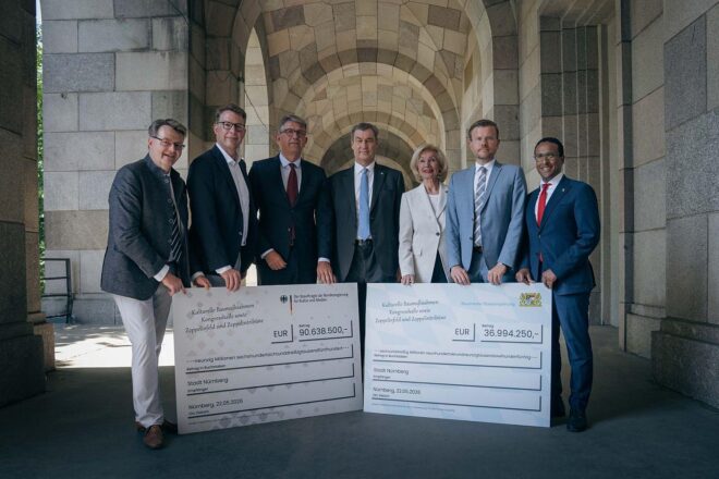 127,5 Millionen Euro für Nürnberger Zeppelinfeld und Kongresshalle