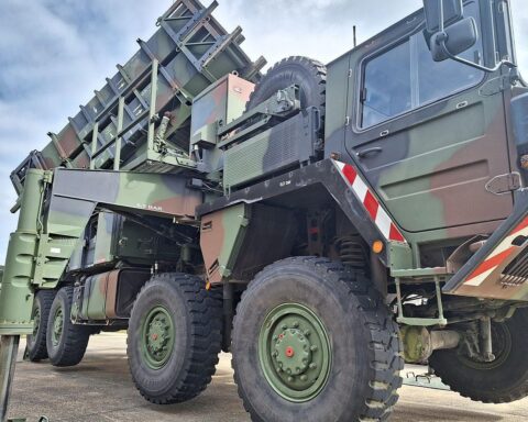 Patriot-Raketenabwehrsystem in der Türkei, unterstützt durch deutsche Soldaten und NATO-Partner.