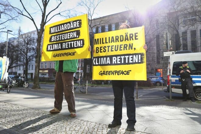 Greenpeace kritisiert wachsende Zahl an Superreichen