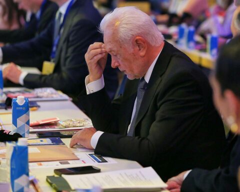 Wolfgang Kubicki bei FDP-Parteitag; Fokus auf neue Richtung und Herausforderungen liberaler Politik.