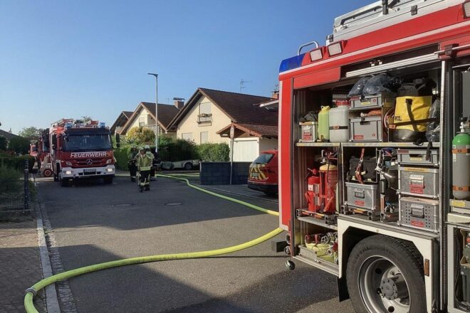 Kellerbrand in Weil am Rhein-Märkt: Bewohner von Nachbarn gerettet