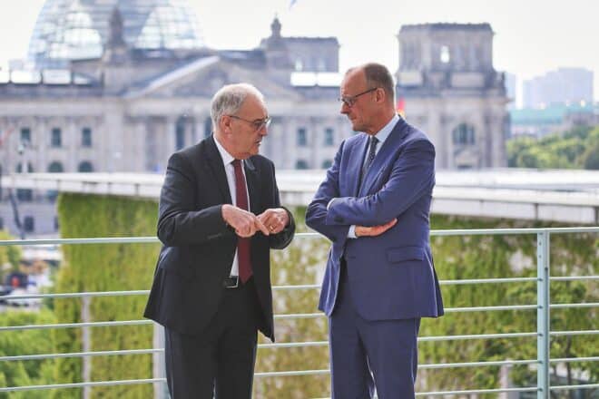 Merz setzt auf engere Beziehungen zwischen EU und Schweiz