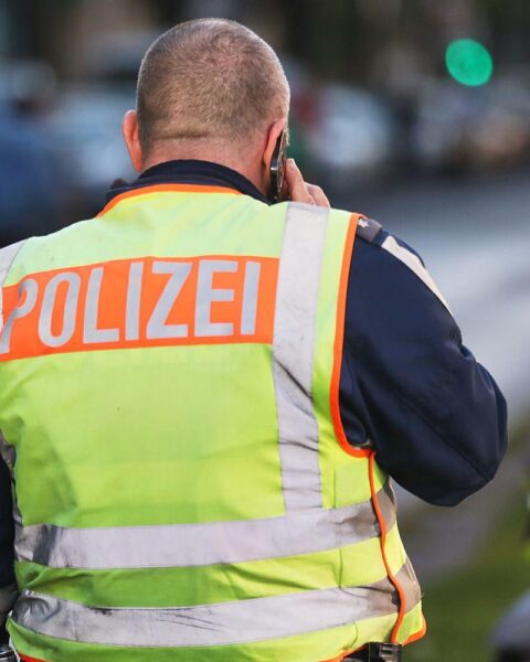 S-Bahn mit Bundespolizei, Ermittlungen zu Sexualdelikt, am Morgen, Mosbach-Neckarelz.