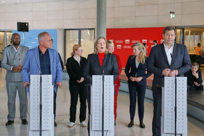 SPD will Koalition fortsetzen – "Freuen uns auf die drei Jahre"