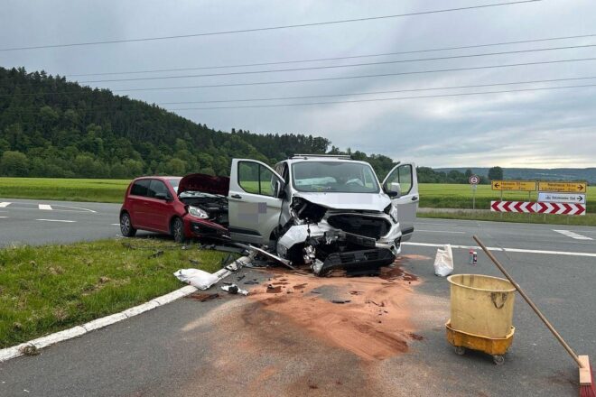 Schwerer Verkehrsunfall bei Höxter