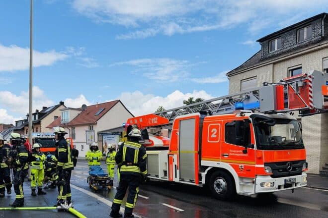 Toter bei Wohnungsbrand in Bonn-Küdinghoven