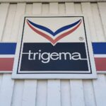 Trigema-Filiale mit Bonita Grupp, die über Steuersätze und Lohnnebenkosten spricht.
