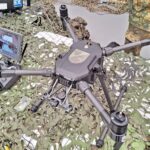 Drohne der Bundeswehr symbolisiert militärische Kooperation und Technologien im Ukraine-Konflikt zur Abschreckung.