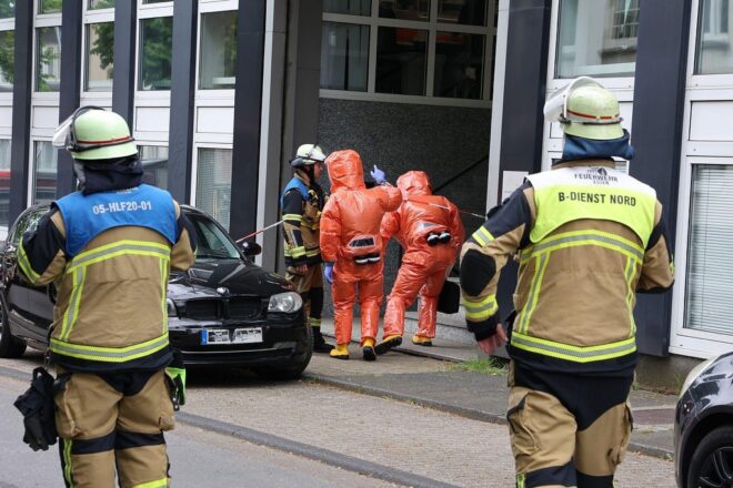 Unbekannte Substanz in Brief löst Großeinsatz in Essen aus