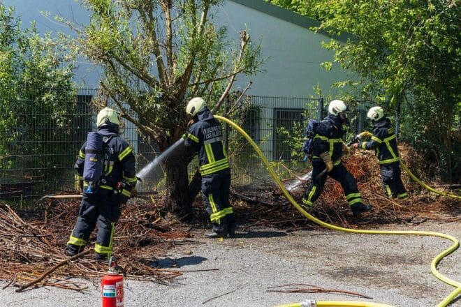 Vegetationsbrände in Iserlohn