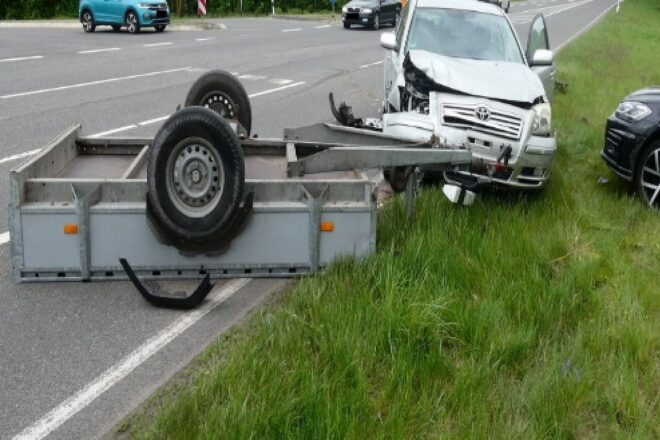 Vorfahrtsfehler führt zu Verkehrsunfall auf B188