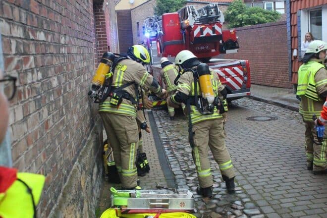 Wohnungsbrand im Fechtboden in Helmstedt