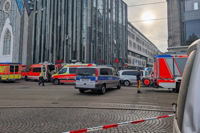 Zwei Tote nach Amokfahrt in Leipzig – Fahrer festgenommen