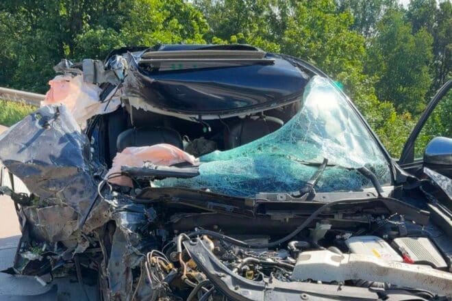Auffahrunfall auf der A29 bei Hatten endet glimpflich