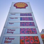 Tankstelle mit Preisen, Hinweis auf Tankrabatt-Auslauf und mögliche Preissteigerungen nach 1. Juli.