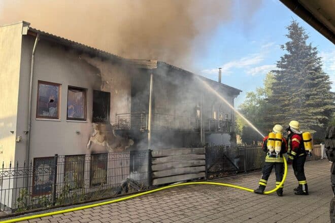 Brand in Überlinger Industriegebiet