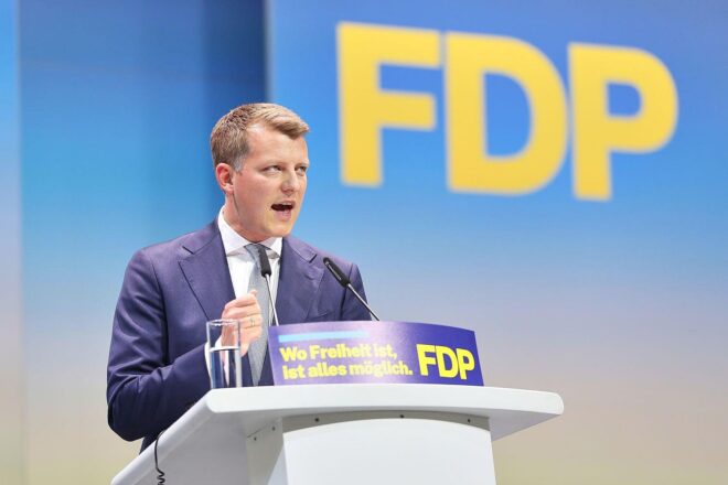FDP-Vize Höne mahnt nach Parteitag zu Geschlossenheit