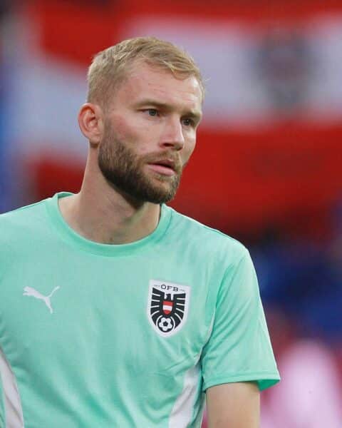 Österreichische Fußballspieler jubeln nach Sieg gegen Jordanien bei der WM in Santa Clara.