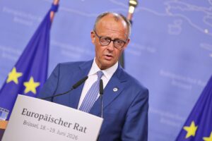 Friedrich Merz diskutiert europäische Herausforderungen, EU-Haushalt und Ukraine-Krise in Brüssel.