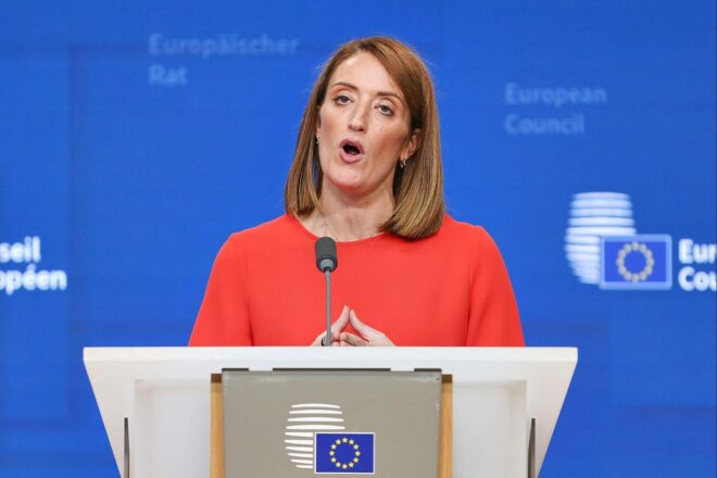 Metsola drängt auf eigene Einnahmequellen für EU-Haushalt