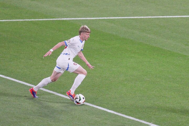 Mexikanische Spieler feiern den 3:0-Sieg über Tschechien bei der WM.