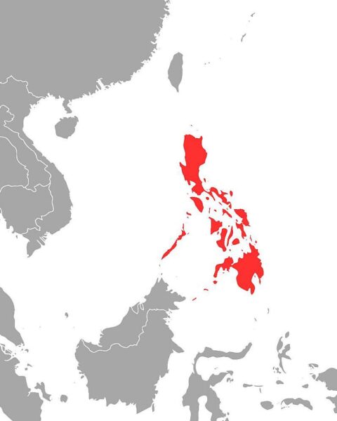 Zerstörte Gebäude und Rettungskräfte nach Erdbeben auf Mindanao, Trauer und Entschlossenheit sichtbar.