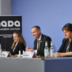NADA-Jahres-Pressekonferenz, Fokus auf neuen Welt-Anti-Doping-Code, Harmonisierungsansatz, Menschenrechte im Sport.