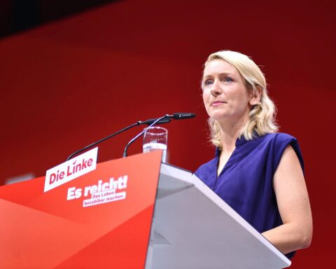 Ines Schwerdtner spricht über Zusammenarbeit zwischen Linke und CDU in Ostdeutschland.