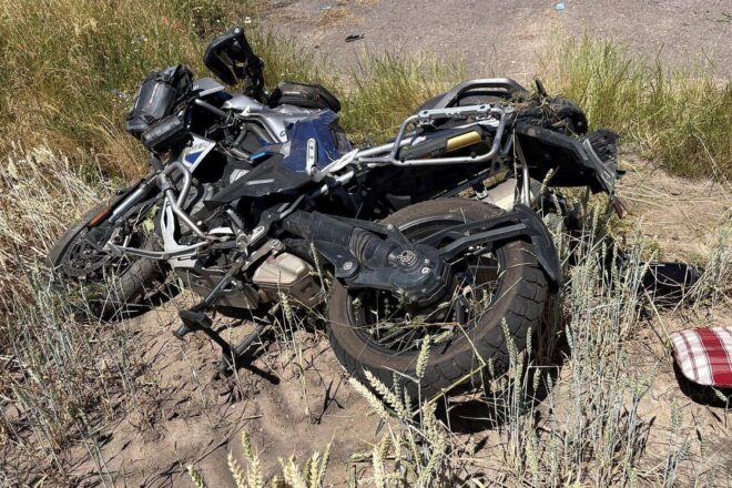Schwerer Motorradunfall auf der B246 bei Möckern