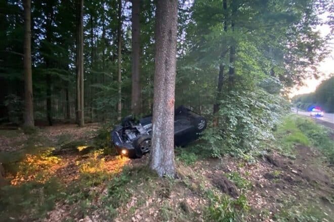 Verkehrsunfall mit verletzter Person in Bruchweiler