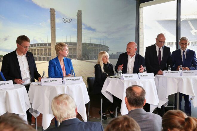 Wegner begrüßt Steinmeiers Olympia-Unterstützung