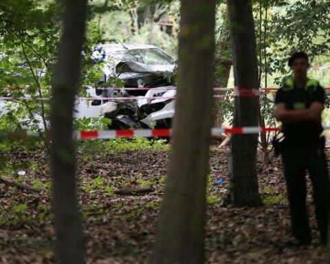 Polizeilicher Tatort nach Todesfahrt beim CSD, Ermittlungen zu extremistischen Gefährdern.