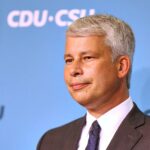 Steffen Bilger (CDU) vor dem Bundestag, als möglicher neuer Bundesverkehrsminister nach Nachfolge.