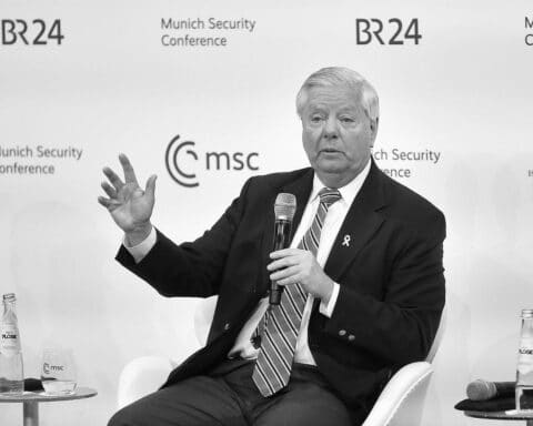 US-Senator Lindsey Graham im Archivfoto, Thema: Trauer und Sorge um transatlantische Beziehungen.