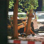Ein Kleintransporter rast beim CSD in die Menschenmenge im Berliner Tiergarten; Ermittlungs- und Fahndungsfoto.