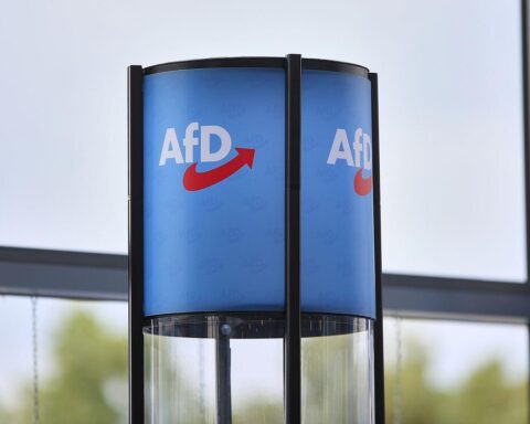 AfD-Logo im Archiv: DIW-Präsident kritisiert Kretschmers Vorstoß gegen „Brandmauer“ zur AfD.