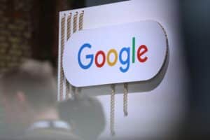 EU-Kommission sanktioniert Google: Geldbußen wegen DSA-Verstößen, Foto zeigt Google-Logo (Archiv).