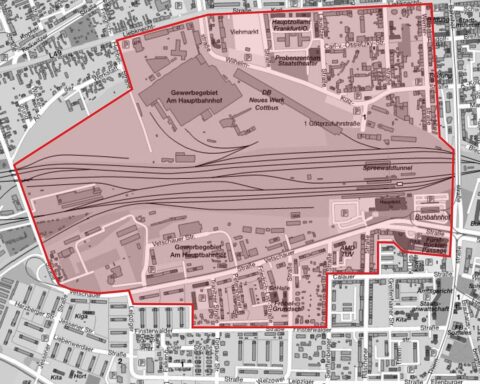 Evakuierungsaktion in Cottbus wegen Fliegerbombe: Sperrkreis, Sicherheitskräfte und betroffene Anwohner.