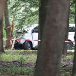 Polizeitgesperrter Tatort beim CSD: Nach Todesfahrt und Angriffen mit gemietetem Fahrzeug/Stichwaffe.