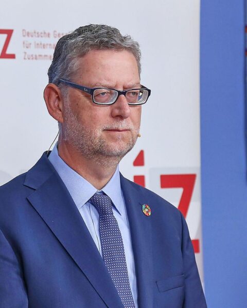Thorsten Schäfer-Gümbel (GIZ-Vorstand) im Archivfoto, Verteidigung des GIZ-Rückzugs aus dem Jemen.