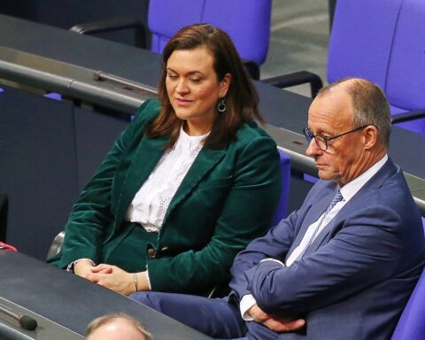 Franziska Hoppermann und Friedrich Merz im Archivfoto der CDU.