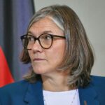 Christiane Benner, IG-Metall-Vorsitzende, im Archivfoto; sie spricht über Tarifrunde, Löhne und Arbeitszeiten.
