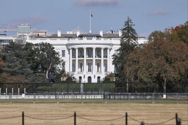 Weißes Haus in Washington: Treffen von Netanjahu und Trump im Oval Office, inklusive Atomwaffen-Ziel Iran.