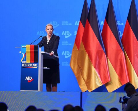 Alice Weidel präsentiert sich als Führungsfigur der AfD, ihre Machtstellung jedoch ist begrenzt.