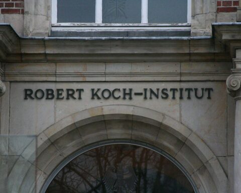 Archivfoto des Robert-Koch-Instituts in Berlin, Thema: hitzebedingte Todesfälle 2026 durch hohe Temperaturen.