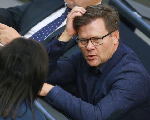 Katherina Reiche und Carsten Schneider im Archivfoto, Streit über EU-Methanverordnung zwischen CDU und SPD.